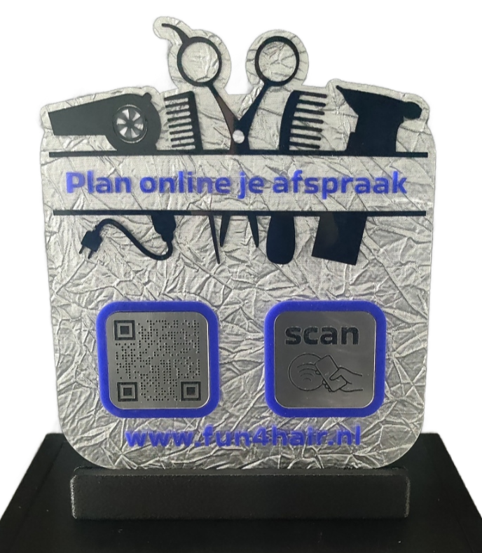 QR & NFC afspraak standaard